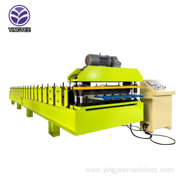 corrugate & trapezoid wall roof panel froming machine